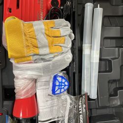 2200-Watt Heavy-Duty Electric Jackhammer Demolition Hammer Concrete Breaker Tool Kit