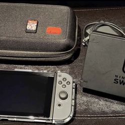 Nintendo Switch (Black) with extras