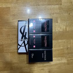 Colognes Valentino Dior Sauvage And Ysl My Self