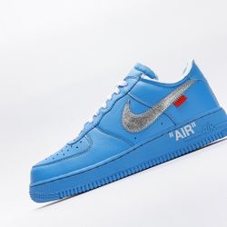 Nike Air Force 1 Low Off White Mca University Blue 5