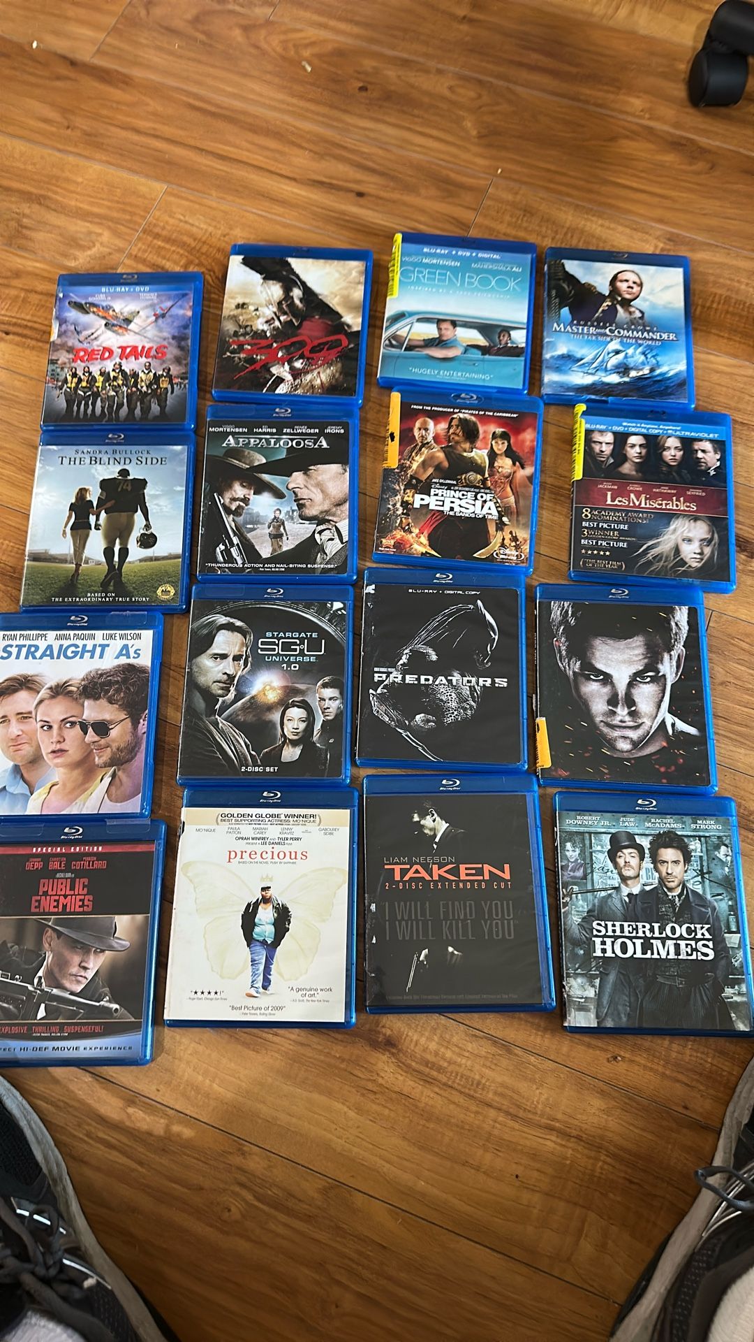 16 Superb Condition Blue-Ray Disc Great Titles