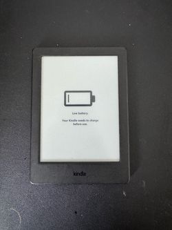 Amazon Kindle E-Reader – Black – Working