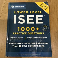 ISEE 1000+ Practice Questions 