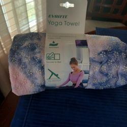 Yoga Towel Space Dye Pink & Purple
