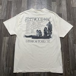 Vintage Fleetwood Mac 1997 Reunion Tour Shirt
