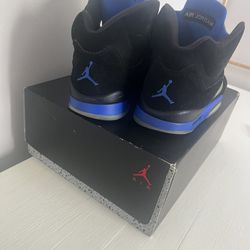 Retro Jordan 5 Men’s 11.5 Black Blue