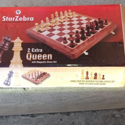 Magnetic Wood Chess Board 