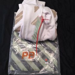 Virgil Abloh Off White Hoodie/jacket With Original Tags And Bag