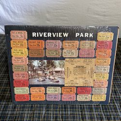 Chicago Riverview Amusement Park Ride Tickets and Photo 