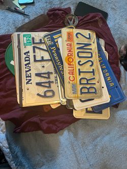 License plates