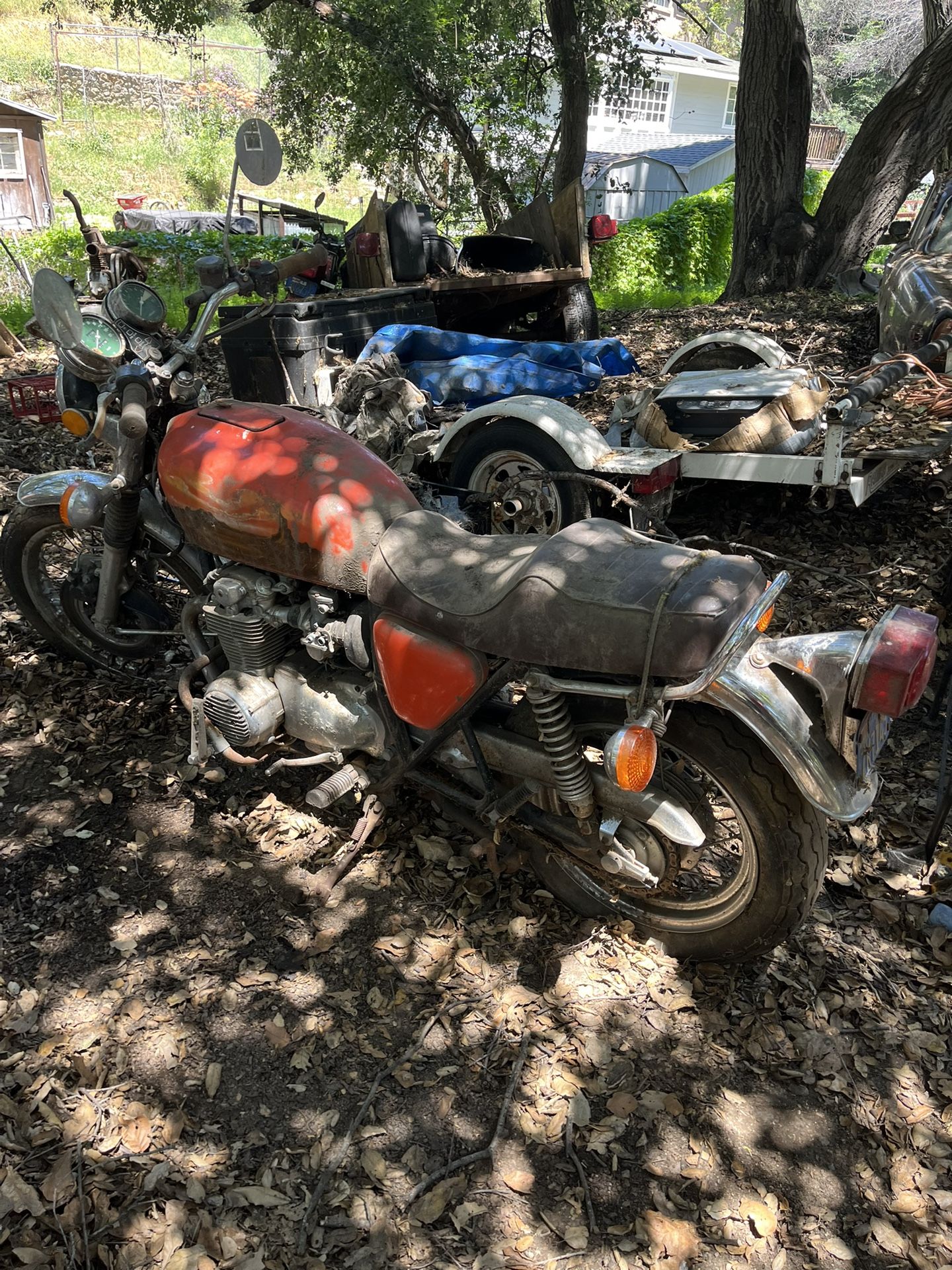 1976 Honda Street Bike Motorcycle