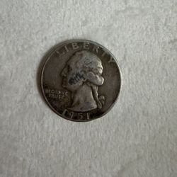 1951 Silver Quarter