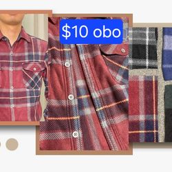 BRAND NEW Men's Cotton Flannel Size L 
