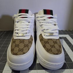 Custom Air Force 1 "Luxury Edition"  size 10.5