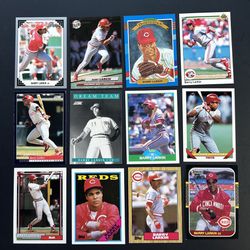 Barry Larkin Rookie Baseball Card Lot 