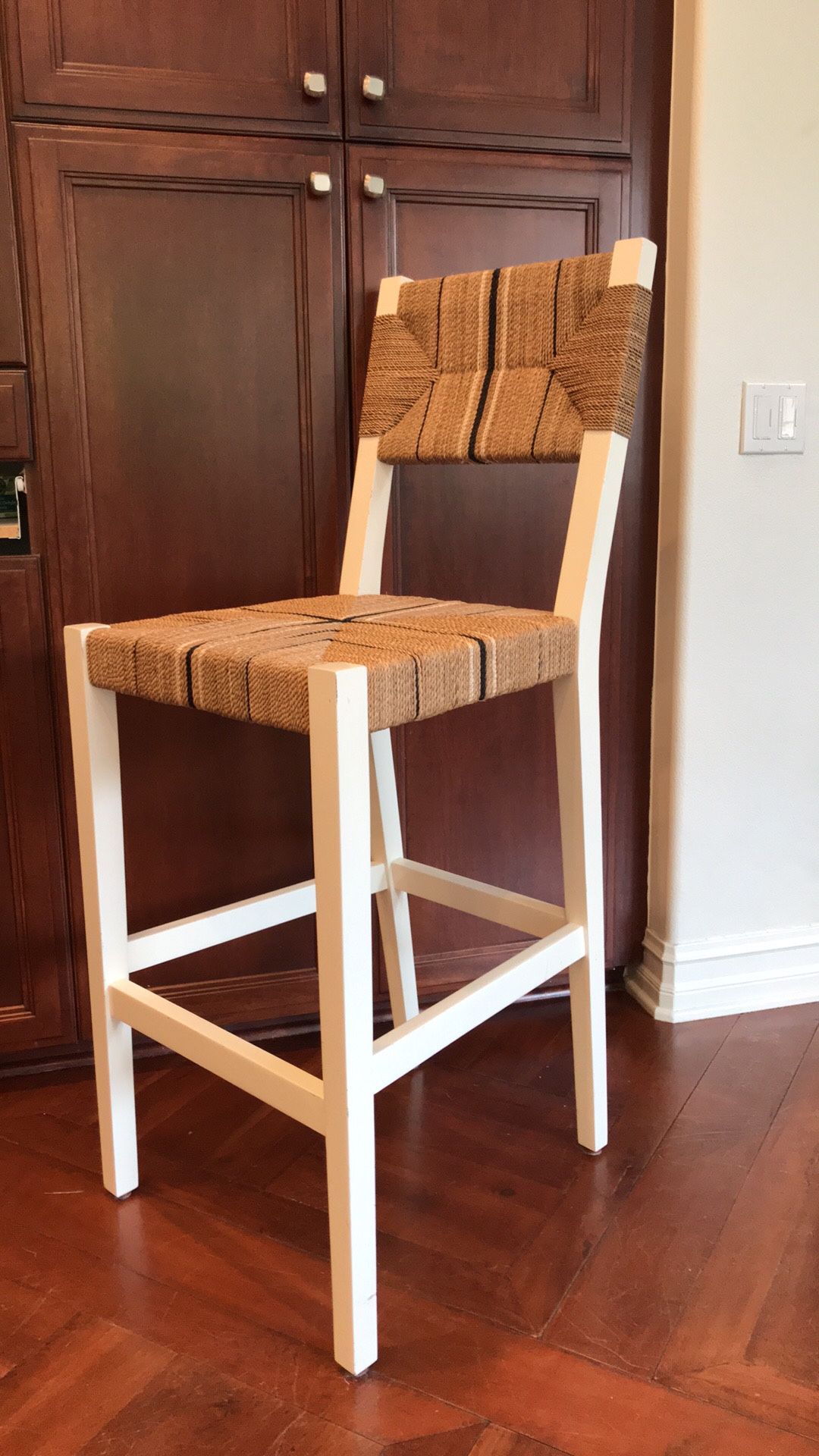 SERENA & LILY CARSON BARSTOOLS / LIKE NEW / SET OF 3