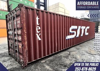 40' Used Std 'Cargo Worthy' Shipping Containers | Storage | Container