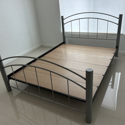 Queen Bed + Nightstand