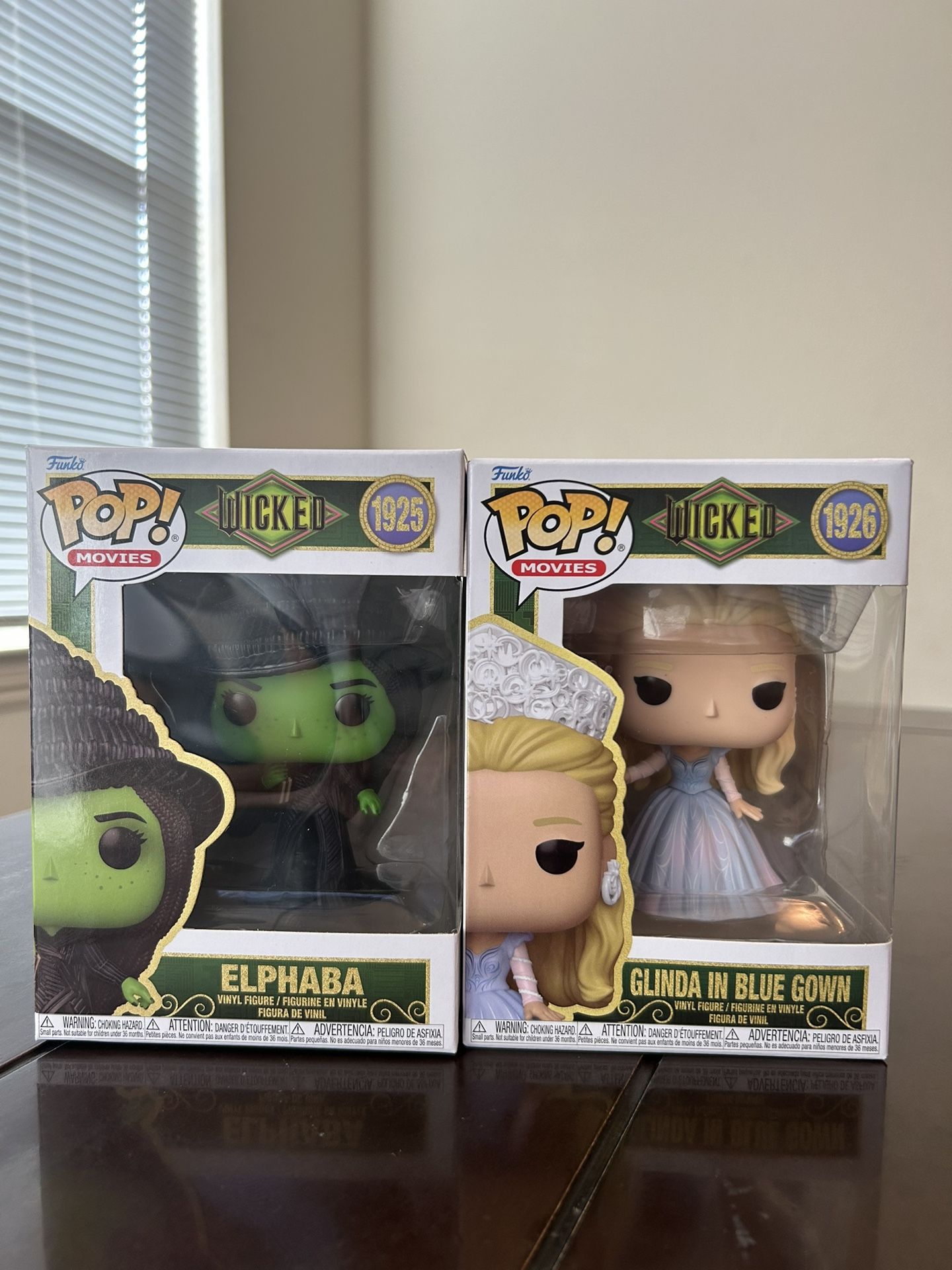 Funko Pop Wicked Glinda and Elphaba