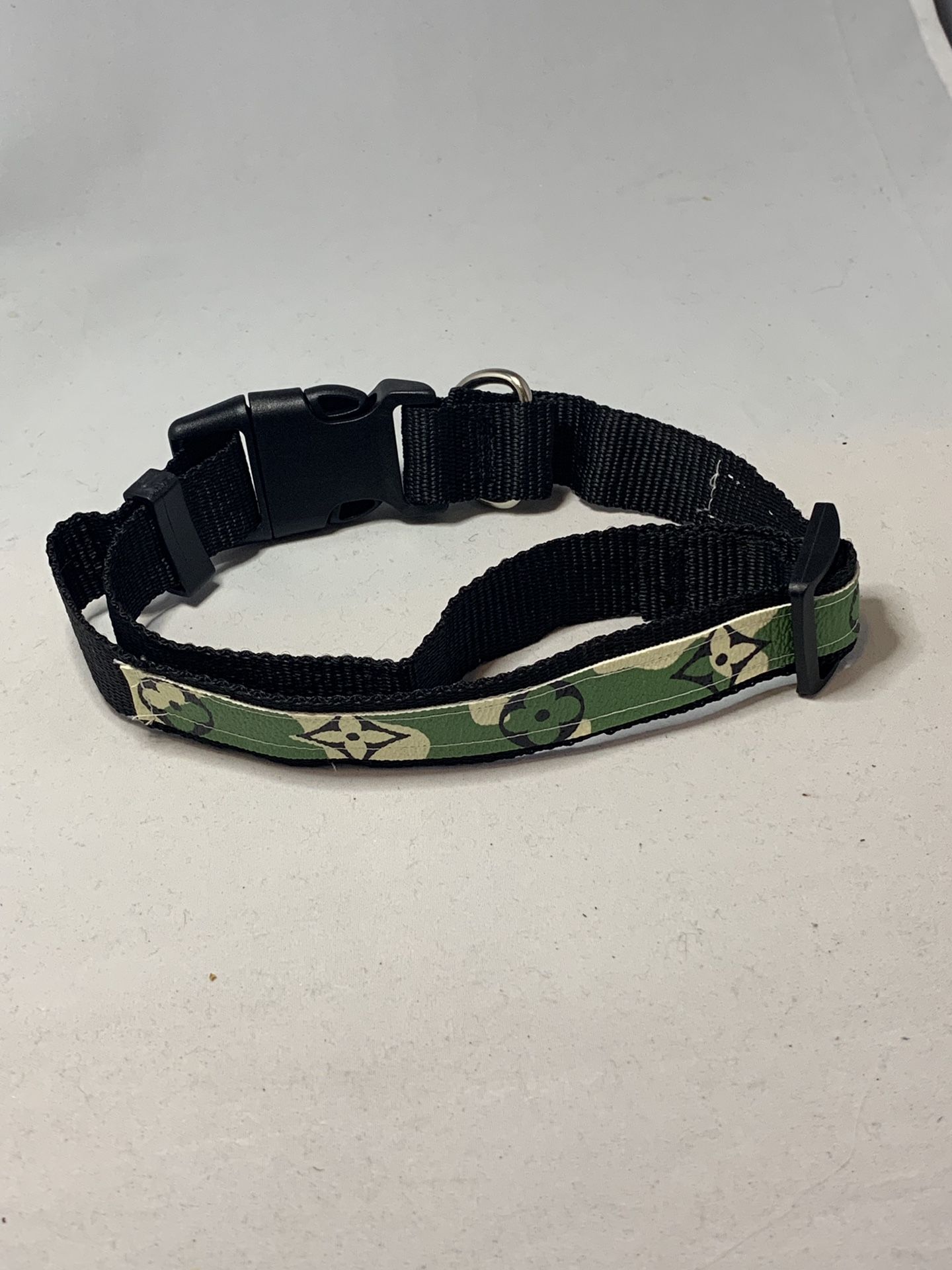 Custom LV dog collar