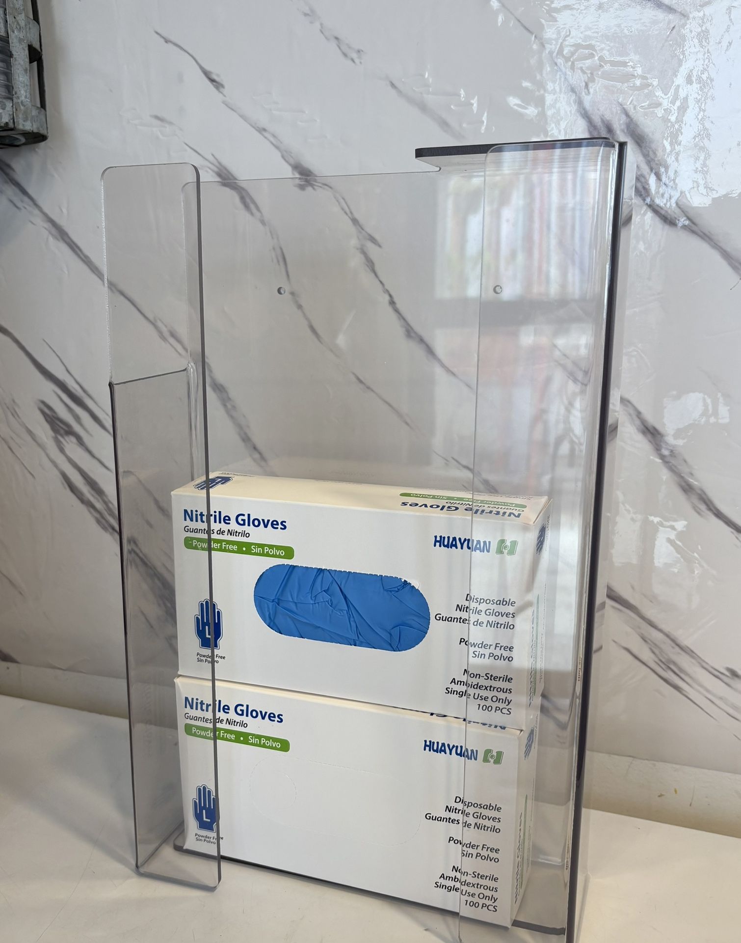 Glove Organizer With Sterile Gloves