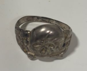 Men silver ring