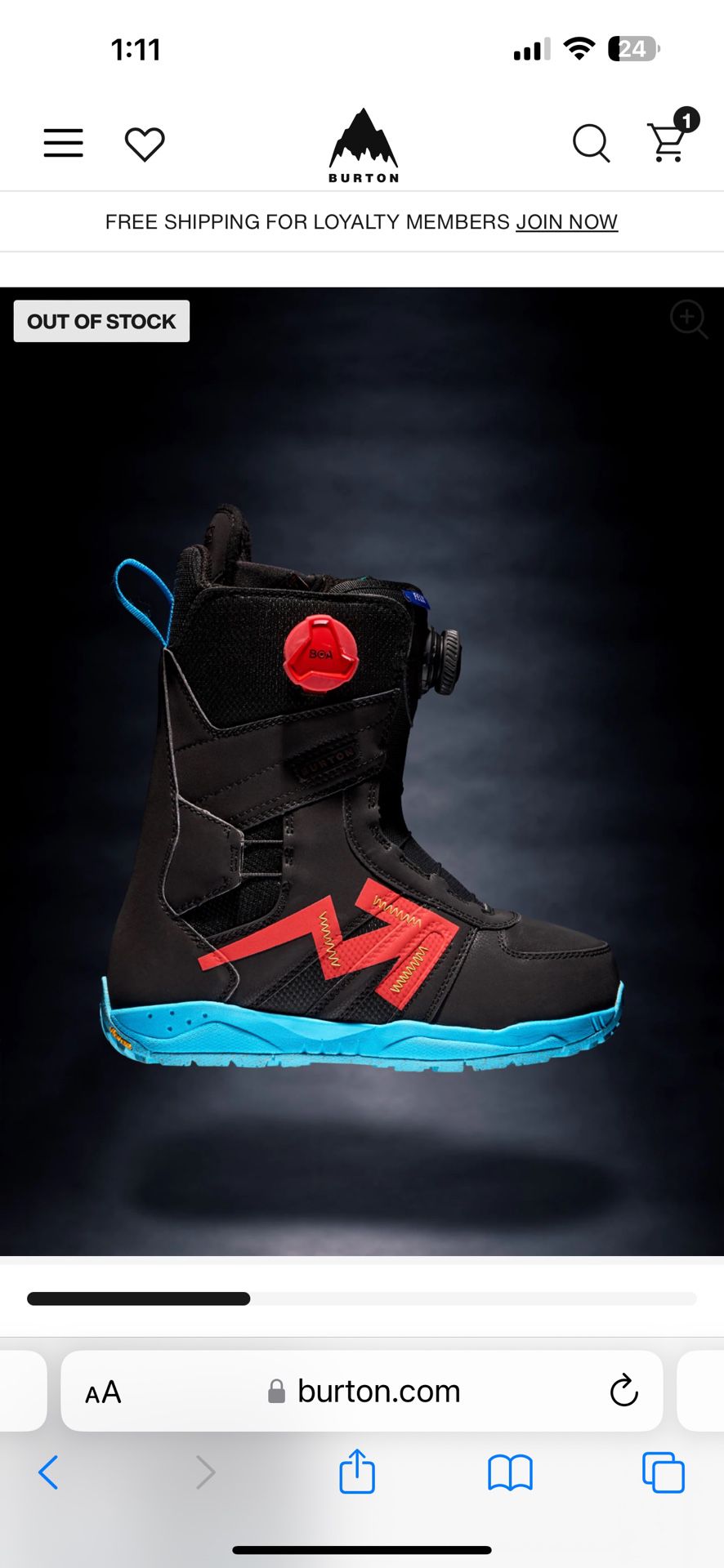 Limited Edition Virgil Abloh Off-White x Burton Collab Size 9 Women’s Snowboarding Boots - NEW WITH TAGS 🏷️ ‼️‼️