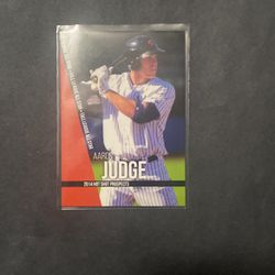 Aaron Judge Rookie Promo Card