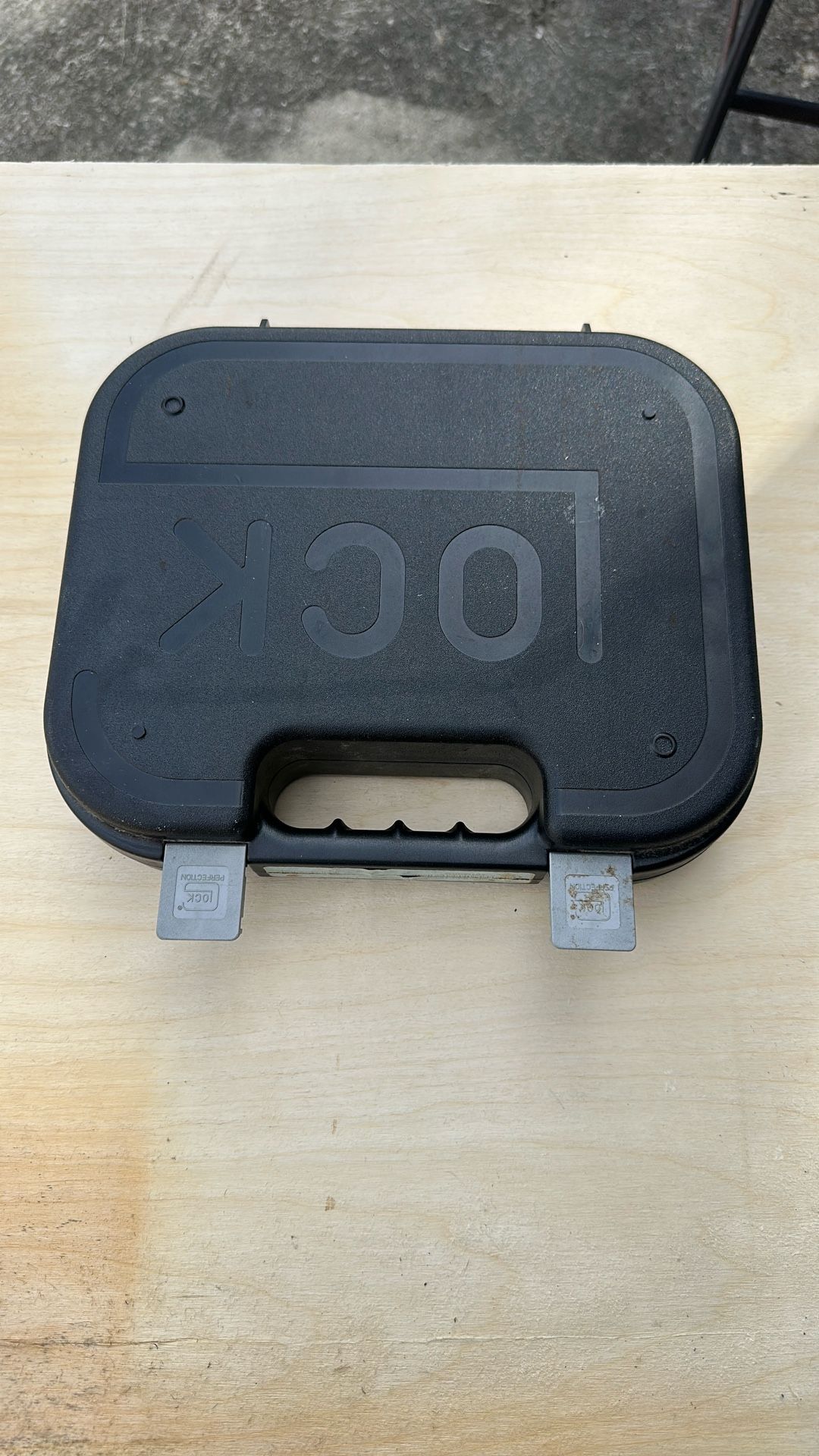 Glock Box With New Lock
