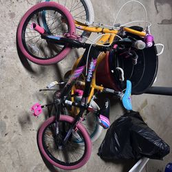 18” Girls Bike. 