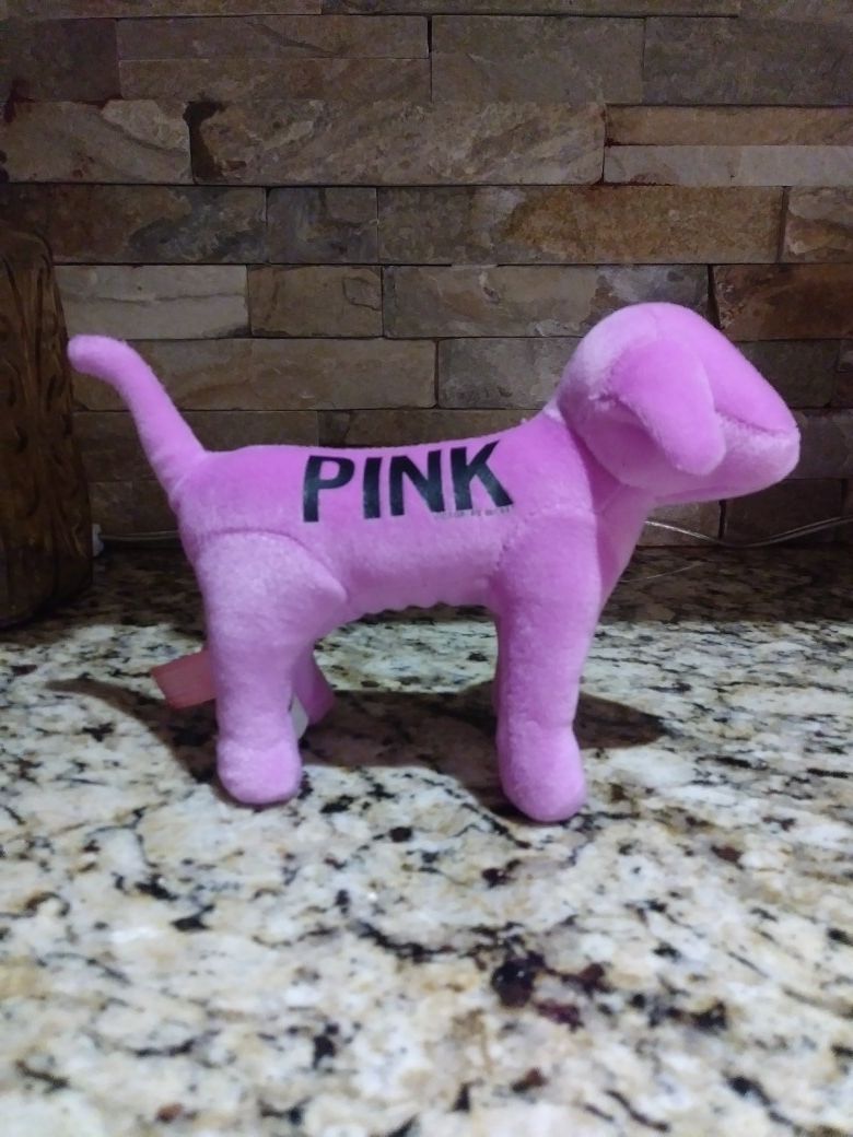 Pink VS dog