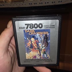 Dark Chambers Atari 7800 Game 1988 Authentic Cartridge - Only
 Clean and Tested