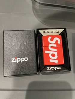 Supreme Zippo Ss18