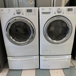 Lg Washer Dryer Set( Delivery Available)