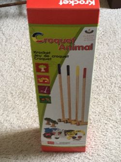 Kids croquet
