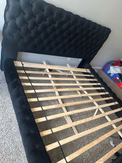 Cali king bed frame