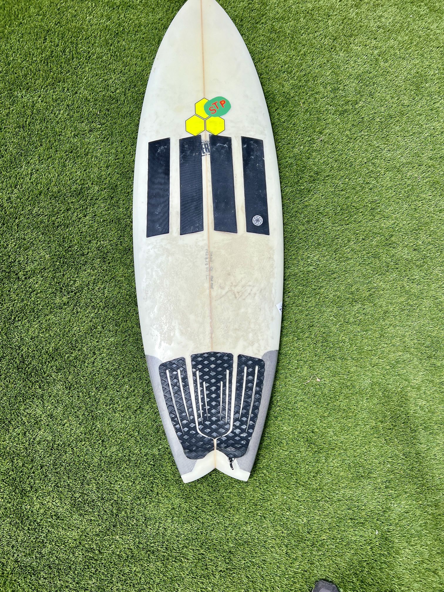 channel island pod mod CHANNEL ISLANDS Surfboard X-lite Pod Mod 5.6 Grey main image 1