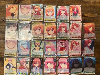 Quintessential Quintuplets Weiss Schwarz Cards Lot.