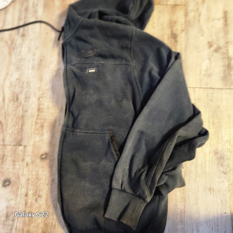 milwaukee jacket with built in heat.  hoodie