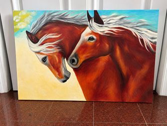 Hand painted canvas