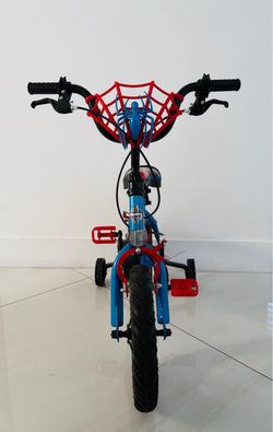 Spider-Man Kids Bike 12” with Training Wheels