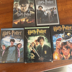 Lot Of 5 Harry Potter Dvds