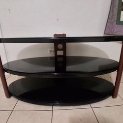 Glass TV Stand