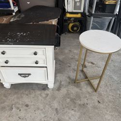 Night Stand And Small Table 