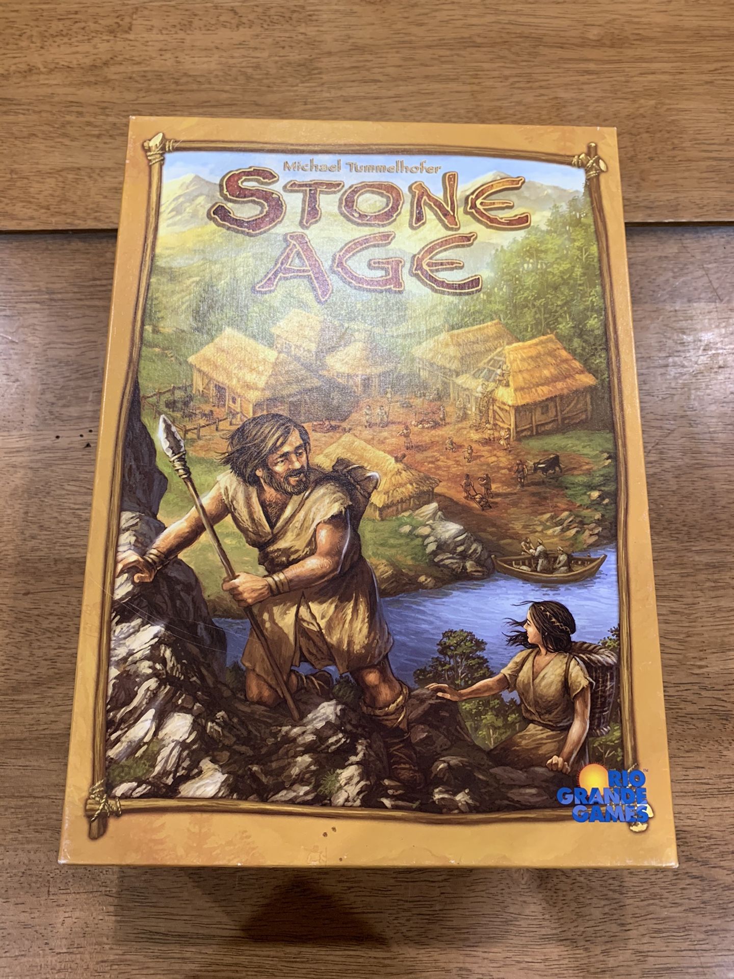 Stone Age Board Game by Rio Grande Games 2008 Michael Tummelhofer Complete
