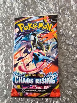 Pokémon Mega Evolution Chaos Rising Booster Pack