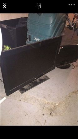 32 inch and 22 inch rca flatscreens