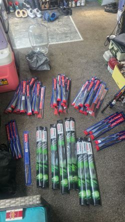 Rear wiper blades and few regular blades