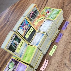 Pokémon Cards Total 1150 pieces For $100.