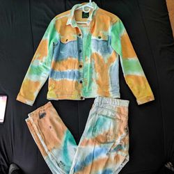 Sacred Crown Jacket And Jeans 